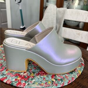 Beach By Matisse Jayde Platform Clog Womens 10 EUC